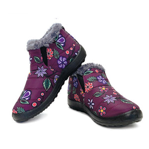 Northwest Slip Ons (Shoes) - Ojibwe Florals