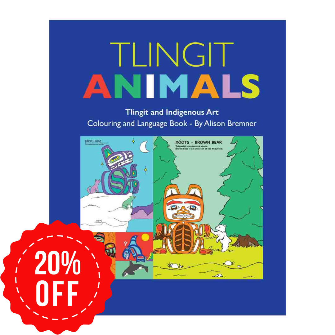 Colouring Book - Tlingit Animals by Alison Bremner