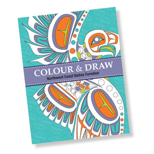 Colouring Book - Colour & Draw: Northwest Coast Native Formline