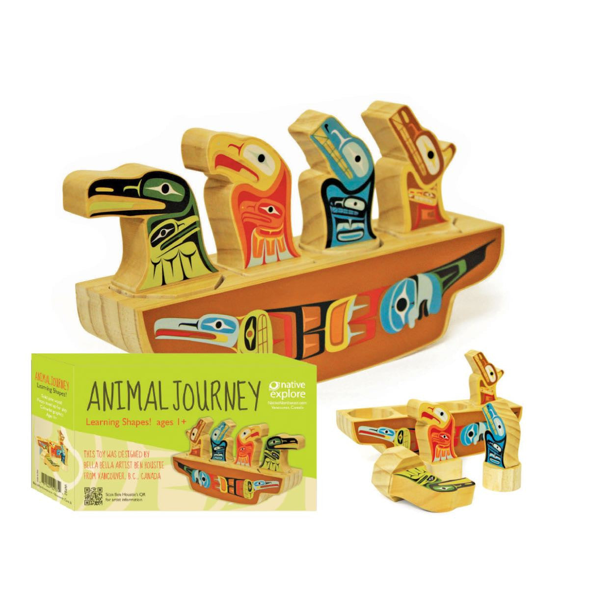 Learning Shapes - "Animal Journey" by Ben Houstie
